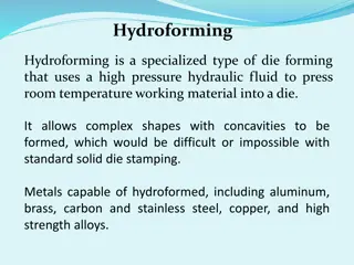 Hydroforming: Innovative Metal Forming Technique