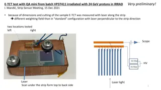 Preliminary E-TCT Test Results and Analysis from VP37411 Batch Irradiated with 24 GeV Protons