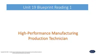 Blueprint Reading for High-Performance Manufacturing Technicians