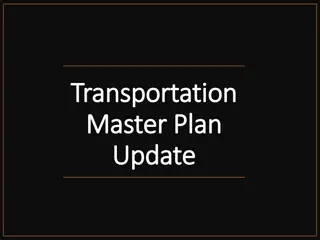 Comprehensive Transportation Master Plan Update: Enhancing City Mobility