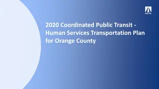 Orange County Coordinated Public Transit & Human Services Plan 2020