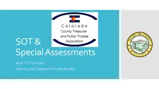 Understanding Vehicle Ownership Taxes and Special Assessments in Teller County