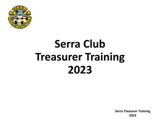 Serra Club Treasurer Training 2023: Financial Responsibilities and Functions