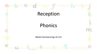 Reception Phonics Week - Sounds and Word Practice Activities