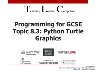 Introduction to Python Turtle Graphics for GCSE Students