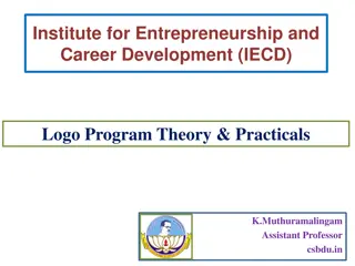 Simple Logo Drawing Commands - IECD Program Theory & Practical