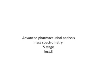 Mass Spectrometry in Pharmaceutical Analysis