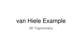 3D Trigonometry Problems and Solutions