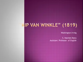 Rip Van Winkle - A Classic American Tale by Washington Irving