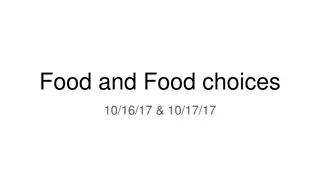 Food Choices and Food Justice