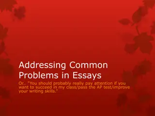 Tips for Effective Synthesis Essays