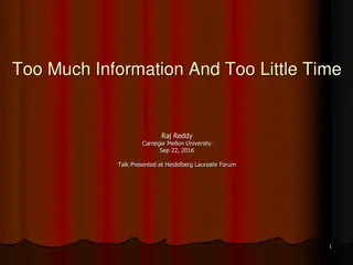 Coping with Information Overload and Time Constraints: Strategies for Survival