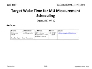 Power-Efficient Scheduling for MU Measurement in IEEE 802.11-17