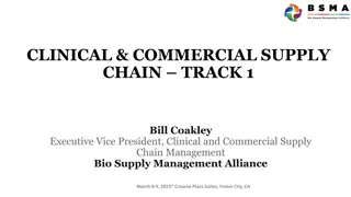 Clinical and Commercial Supply Chain Conference 2023