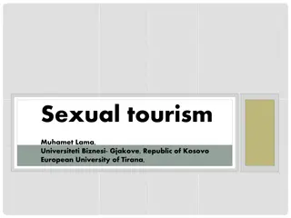 Sexual Tourism in the Historical Context of Kosovo