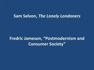 Postmodern Perspectives on London Society and Literature