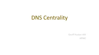 DNS Centrality: The Internet's Core Challenge