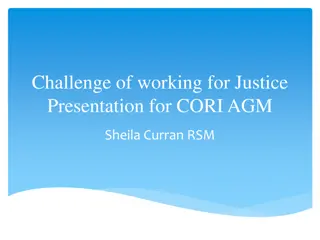 Challenges of Working for Justice in a Multicultural Society