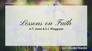 Understanding Galatians 5:3 in Lessons on Faith