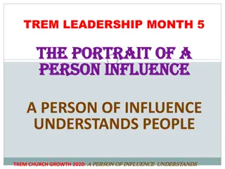 Influence in Leadership and Relationships