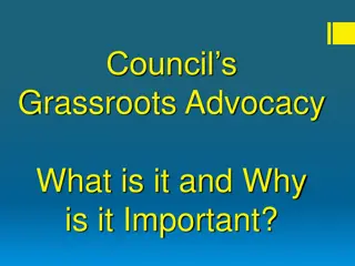 Importance of Grassroots Advocacy in Community Support Programs