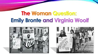 Evolution of Feminism: From Emily Bronte to Virginia Woolf