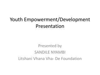 Explore Youth Empowerment: Initiatives and Challenges in South Africa