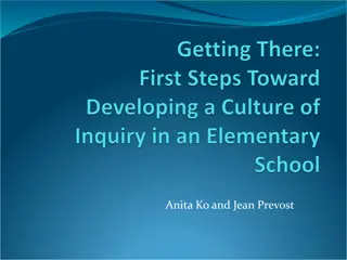 Developing a Culture of Inquiry in Elementary School: A Journey Overview