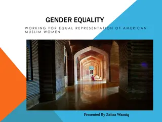 Empowering American Muslim Women: Towards Gender Equality and Representation