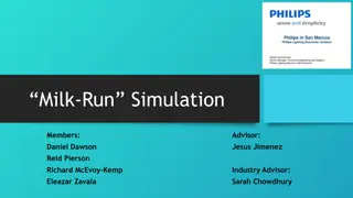 Improving Efficiency with Milk-Run Simulation for Philips Lighting