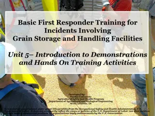 Grain Storage and Handling Safety Training Session