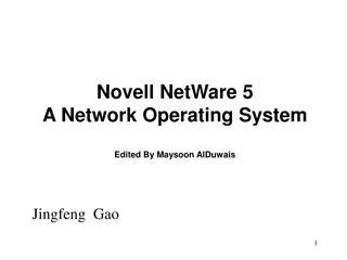 Novell NetWare: A Comprehensive Overview