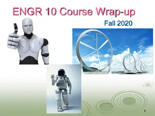 Comprehensive Overview of ENGR 10 Course Topics