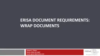 Understanding ERISA Document Requirements and Wrap Documents