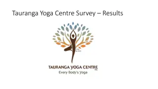 Insights from Tauranga Yoga Centre Survey Results