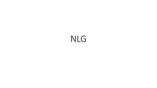 Understanding Natural Language Generation (NLG) Process