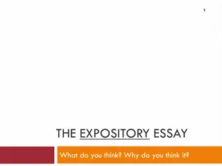 The Power of Expository Writing: Importance and Impact