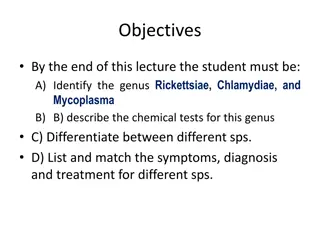 Overview of Rickettsiae, Chlamydiae, and Mycoplasma