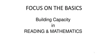 Building Capacity in Reading & Mathematics Initiatives for Adult Education in Texas