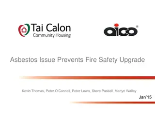 Upgrade Solution for Fire Safety System Hindered by Asbestos Issue