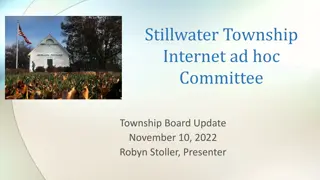 Stillwater Township Internet Ad Hoc Committee Update - November 2022