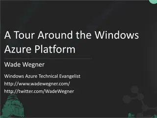 Dive into Windows Azure Platform Evolution