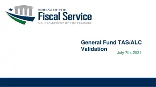 General Fund Financial Audit Update and Validation Recommendations