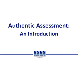 Comprehensive Guide to Authentic Assessment in Early Childhood Education