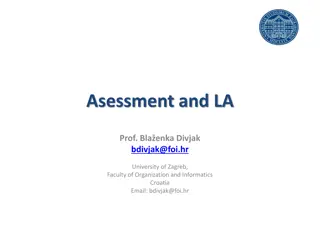 Enhancing Teaching and Learning Through Assessment Methods