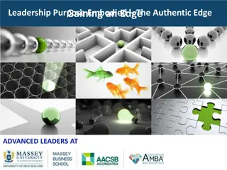 Unlocking Your Authentic Leadership Edge: A Journey to Purpose