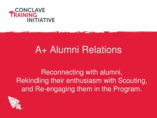 Enhancing Alumni Relations in Scouting: Reconnect, Rekindle, and Engage