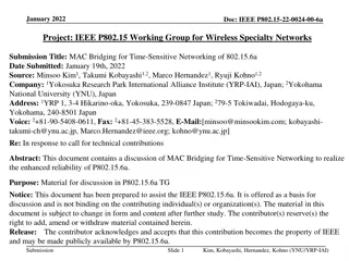 MAC Bridging for Time-Sensitive Networking in 802.15.6a