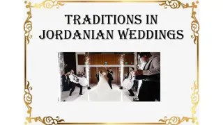 Jordanian Wedding Traditions