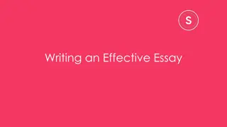 Mastering Essay Writing: Key Elements and Structuring Tips